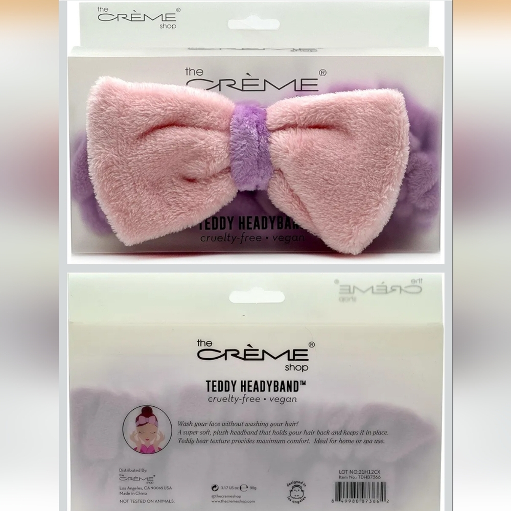 The Creme shop spa headBands